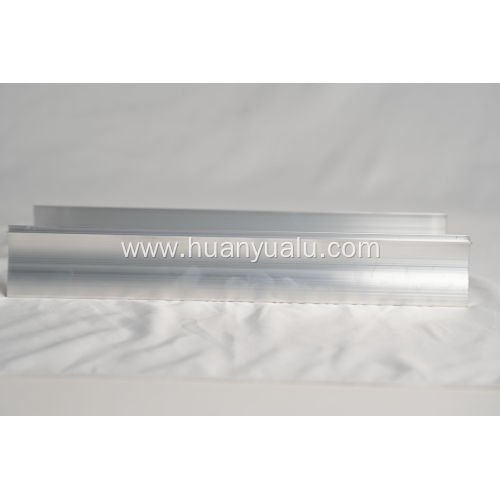 Aluminum solar photovoltaic panel frame